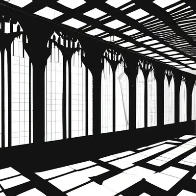 Silk Stained Glass #24