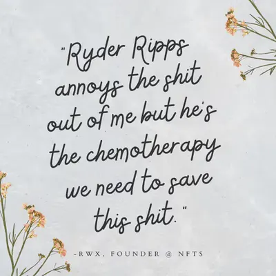 "On Ryder Ripps"