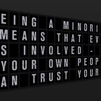 Appropriate Response: BEING A MINORITY LEADER MEANS THAT EVERYBODY IS INVOLVED - NOT JUST YOUR OWN P