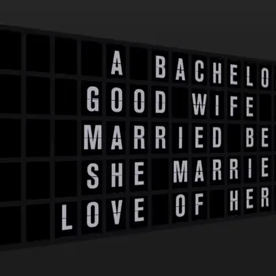 Appropriate Response: A BACHELOR IN GOOD WIFE GETS MARRIED BEFORE SHE MARRIES THE LOVE OF HER LIFE.
