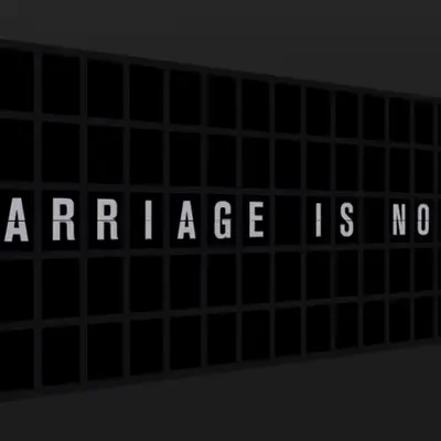 Appropriate Response: MARRIAGE IS NO PICNIC.