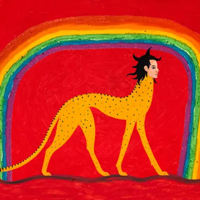 Chimera Humanoid Cheetah Rainbow