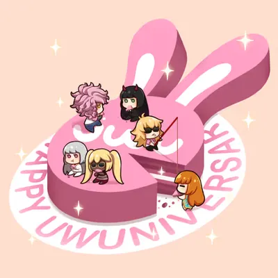 「uwuniversary」Stamp - SR Version