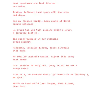 The Monkey of the Inkpot: Poem