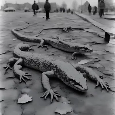 The Salamander: Image Generated by di Giovanni's English Translation
