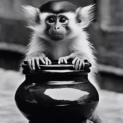 The Monkey of the Inkpot: Image Generated by di Giovanni's English Translation