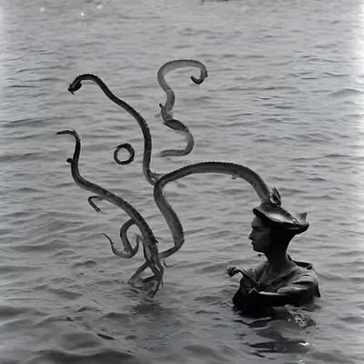 The Salamander: Image Generated by Caballero's Original Poem
