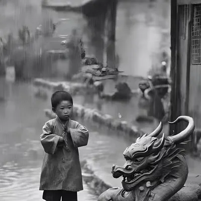 Shang Yang: The Rain Bird: Image Generated by di Giovanni's English Translation #1