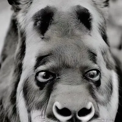 The Chinese Unicorn: Image Generated by Borges + Guerrero's Spanish Text