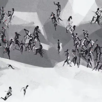 a dance of human love as seen by the curious machine in five parts, i