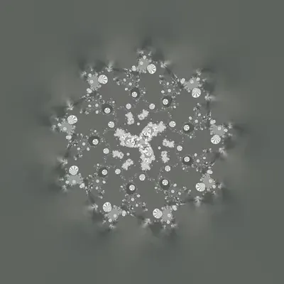 The Antinomial Frostbloom of the Winterscape