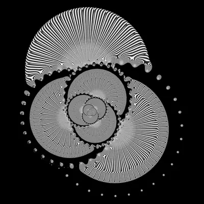 Zebrine Cnidarian Colony