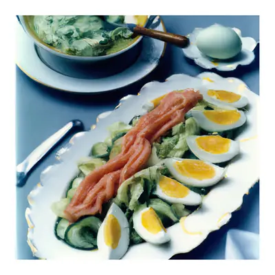 103. COLD SALMON WITH GREEN SAUCE