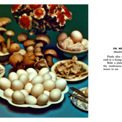 136. MUSHROOM OMELET