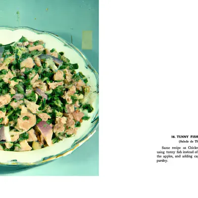 16. TUNNY FISH SALAD