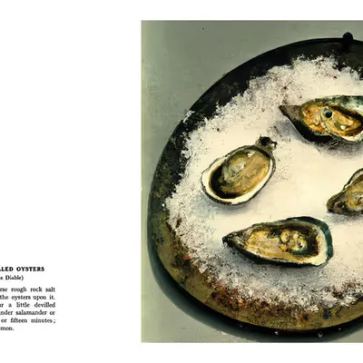 61. DEVILLED GRILLED OYSTERS