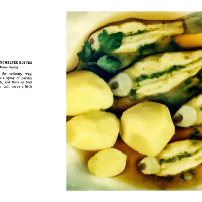 67. BOILED SOLES WITH MELTED BUTTER