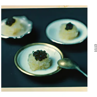 7. CAVIARE TOAST