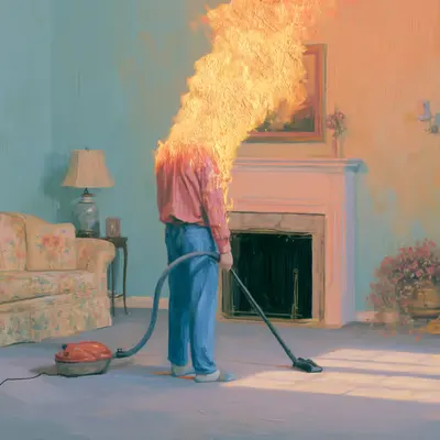 the chores.