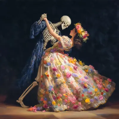 The cautious dance between Life and Death.