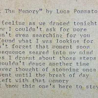 Just The Memory