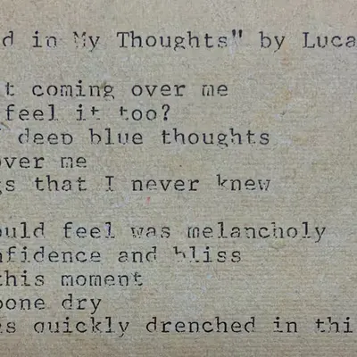 Drenched in My Thoughts