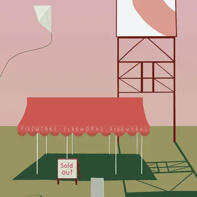 Pink Sky, Empty Chair