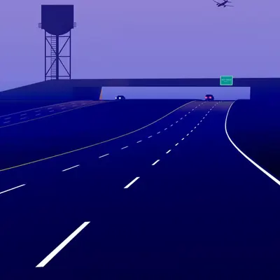 Stretch of Highway