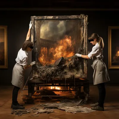 Institutional Cryptoart Cultural Conservation
