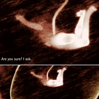Are you sure? I ask.