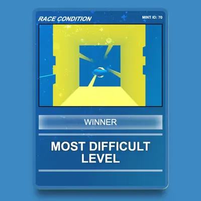 Most Difficult Level – Race Condition Winner