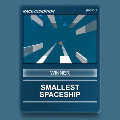 Smallest Spaceship – Race Condition Winner