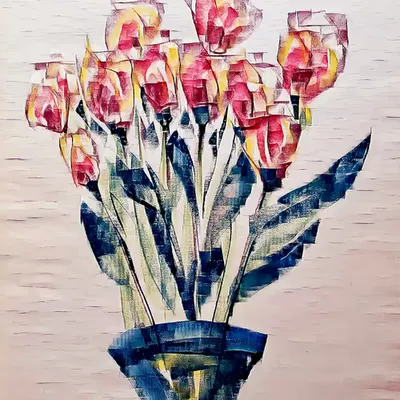 Faces of the Tulips