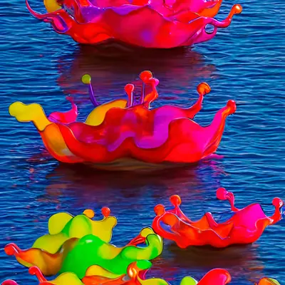 Glass on water #2