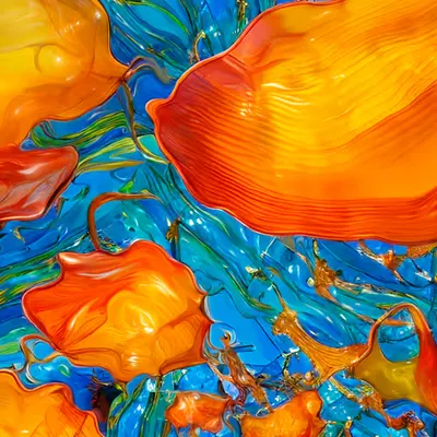 Glass on water #4