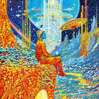 Ascending the Crystal Stairway #1/400