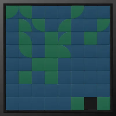 Slide Puzzle Pepen #45