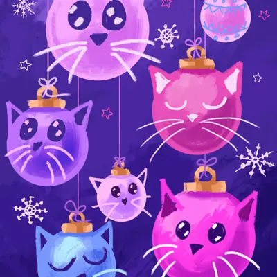 Cat Ornaments
