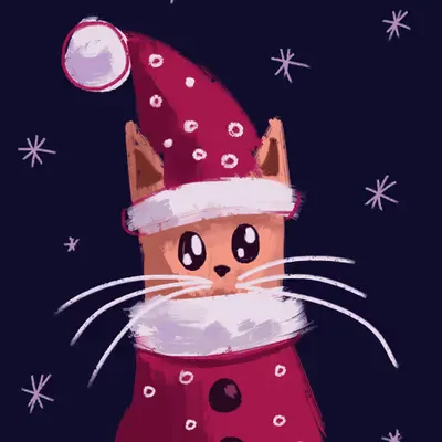 Santa Cat