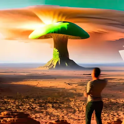 Simulation Number 89: Green Mushroom