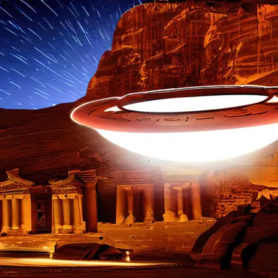 Simulation Number 89: Night Glow Saucer
