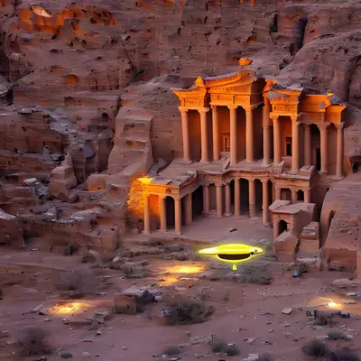 Simulation Number 89: Palace Probe At Sunset