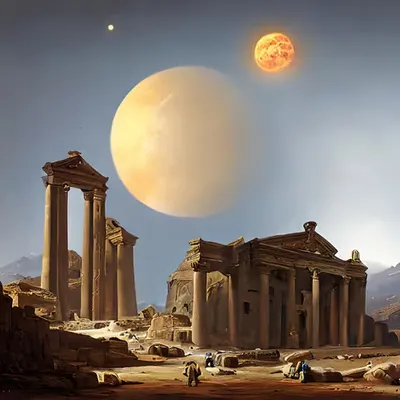Simulation Number 89: Planets Over Petra
