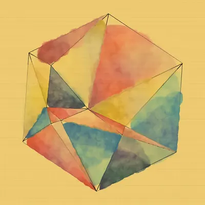 #18 Hexagon Munch Fragmentado