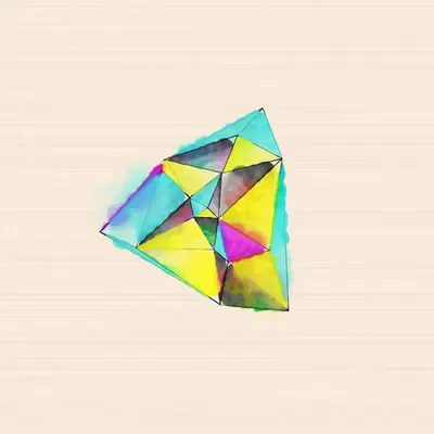 #24 Triangle CMYK Fragmentado