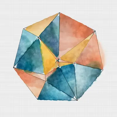 #30 Heptagon Outono Fragmentado