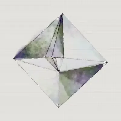 #39 Quadrilateral +- Monochrome Fragmentado