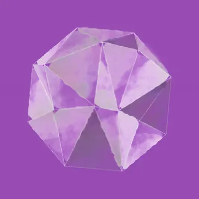 #48 Octagon Purpleness Fragmentado