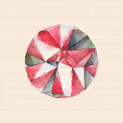 #8 Circle Rubro Fragmentado