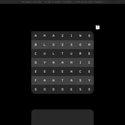 vvords, Set 026, Ed. 40